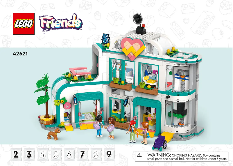 Page n°1 - Manuel utilisateur Lego Friends 42621