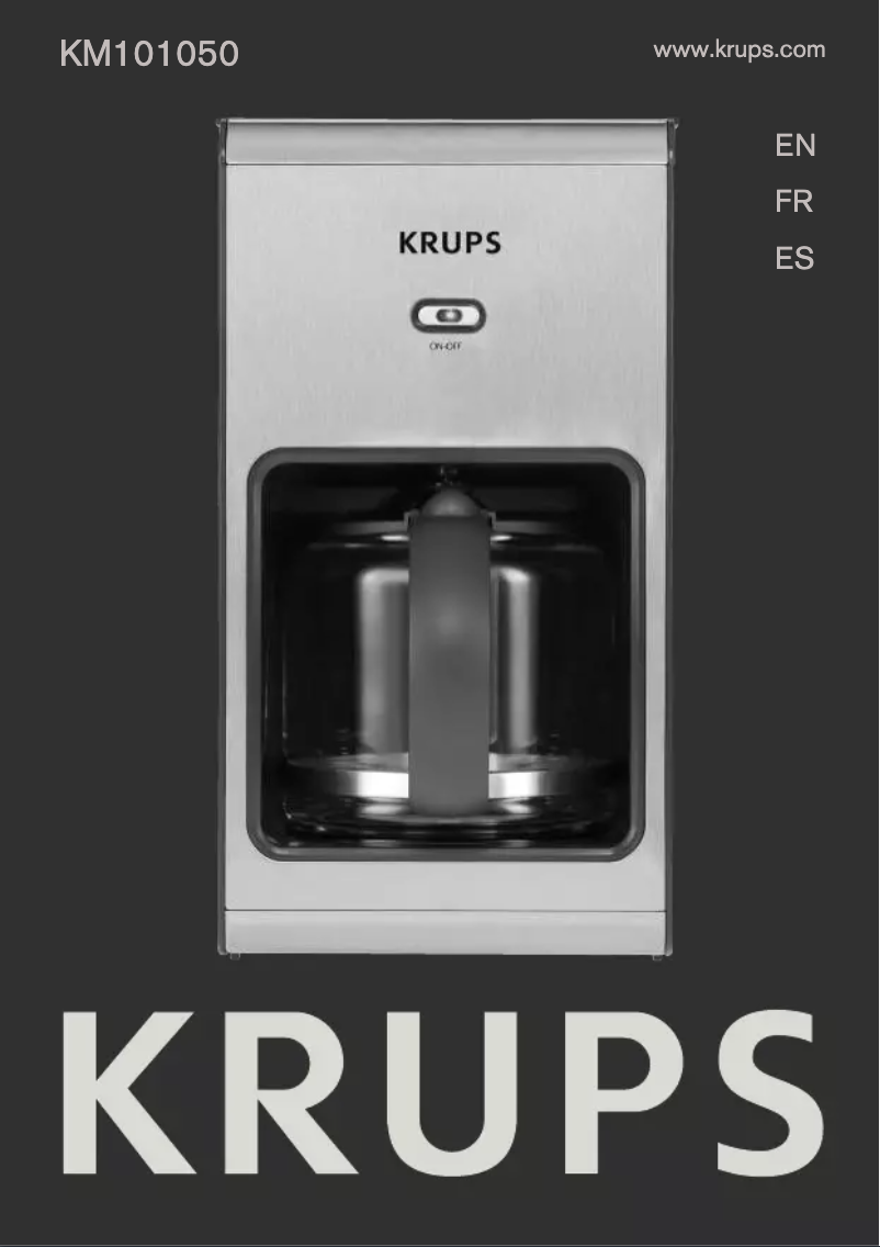 Page 1 de la notice Manuel utilisateur Krups KM1010