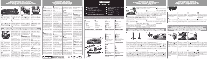 Image de la première page du manuel de l'appareil Audi R10 TDI Winner Le Mans 2006