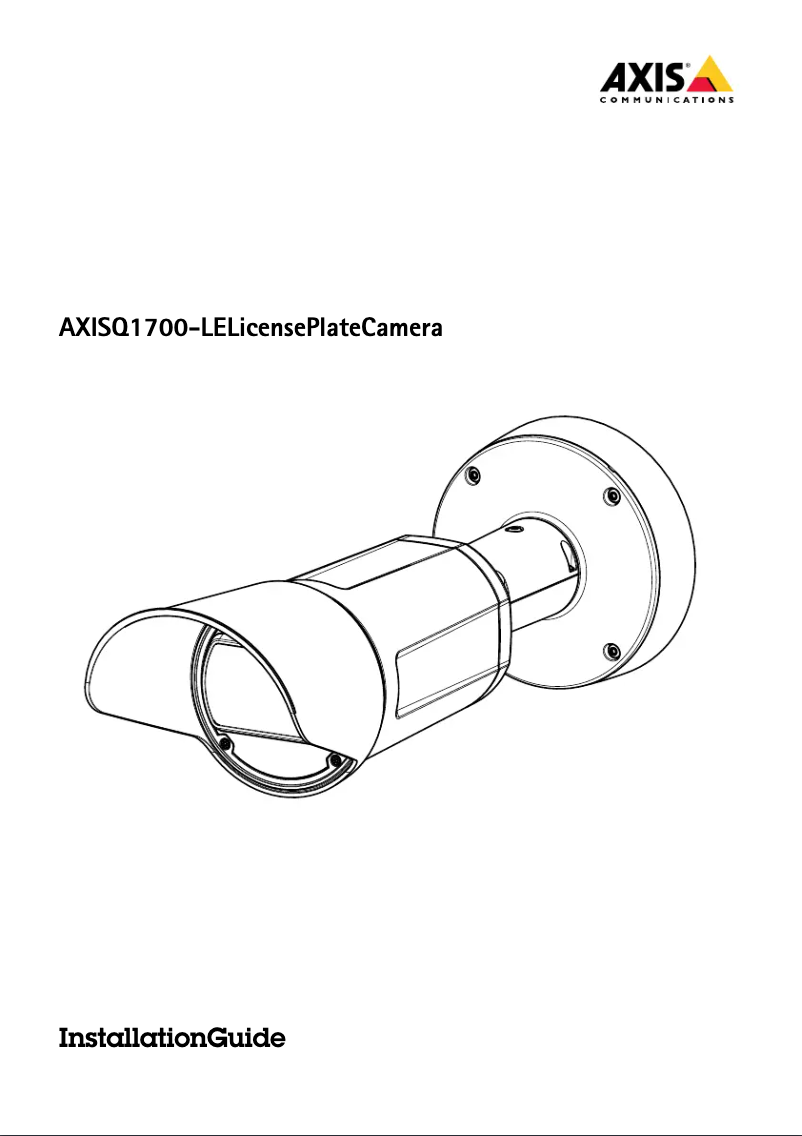 Image de la première page du manuel de l'appareil Q1700-LE