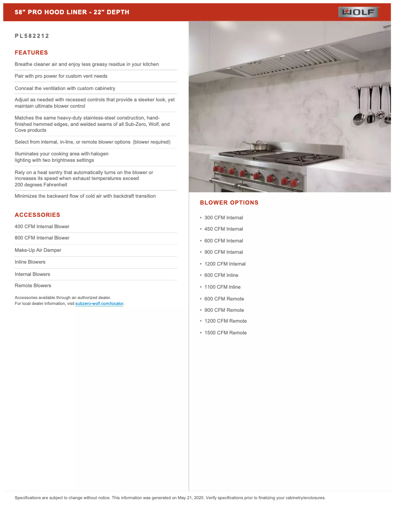 Image de la première page du manuel de l'appareil PL582212