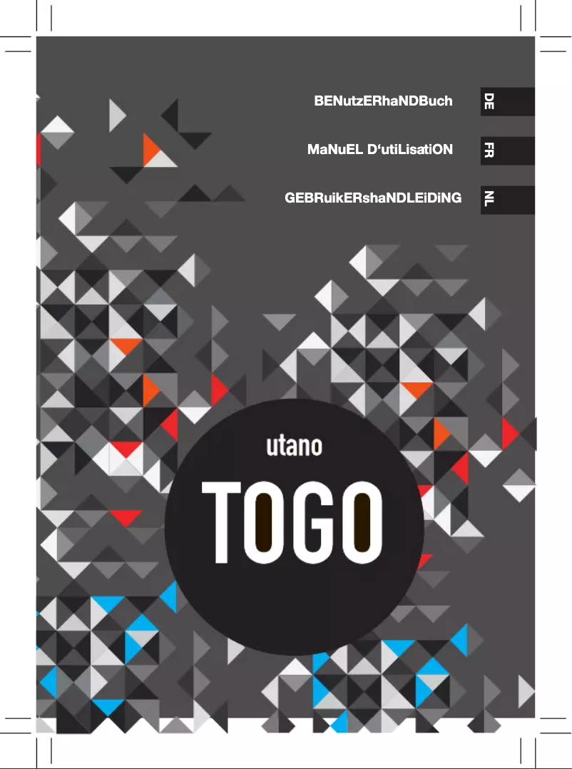 Page 1 de la notice Manuel utilisateur Utano Togo
