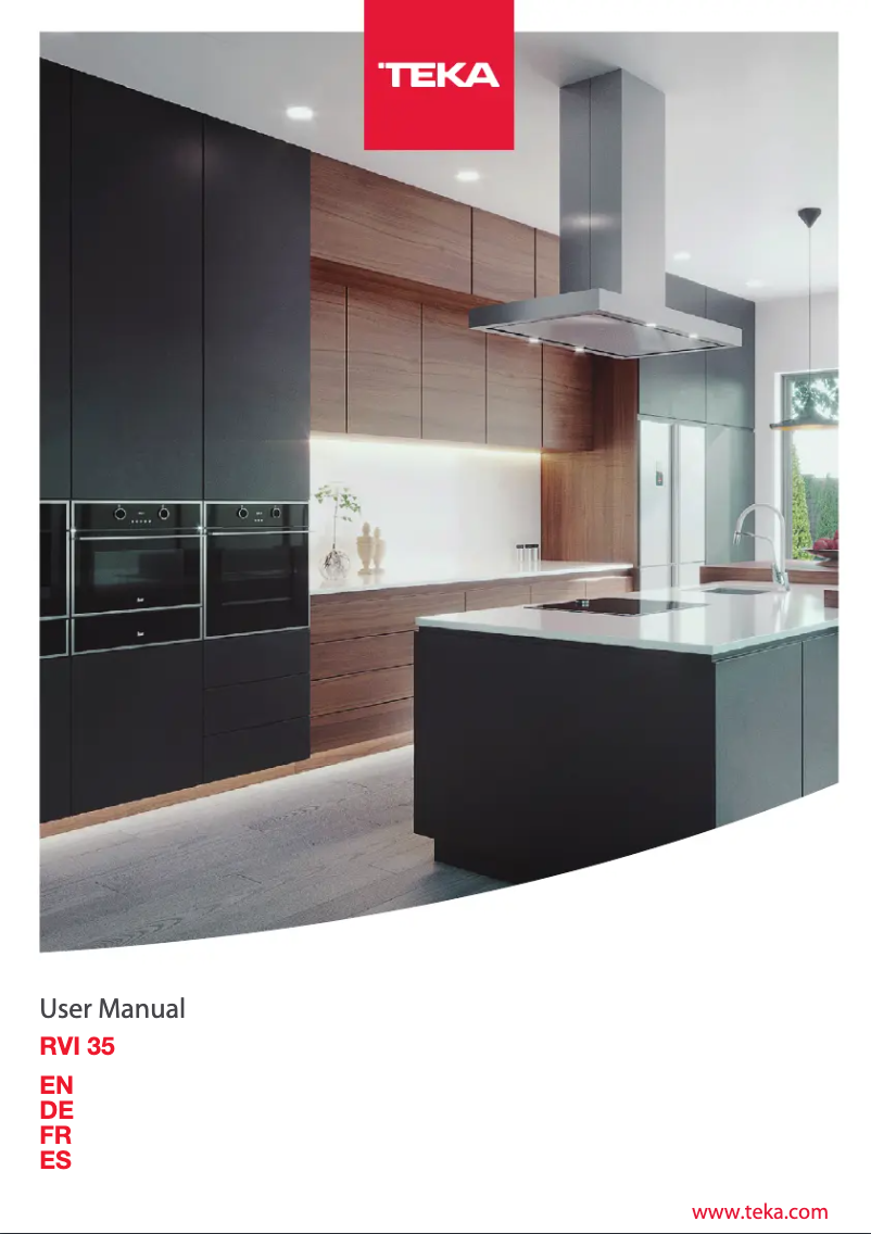 Page 1 de la notice Manuel utilisateur Teka RVI 35
