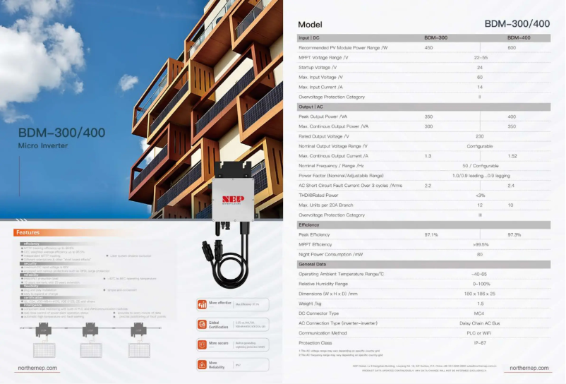 Image de la première page du manuel de l'appareil BDM-400