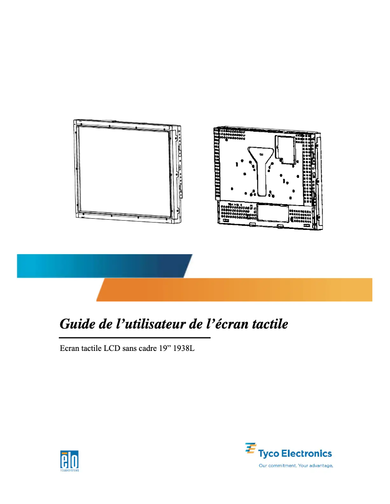 Page n°1 - Manuel utilisateur Elo 1939L