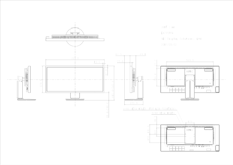 Imagen de la primera página del manual del dispositivo MultiSync EA295WMi
