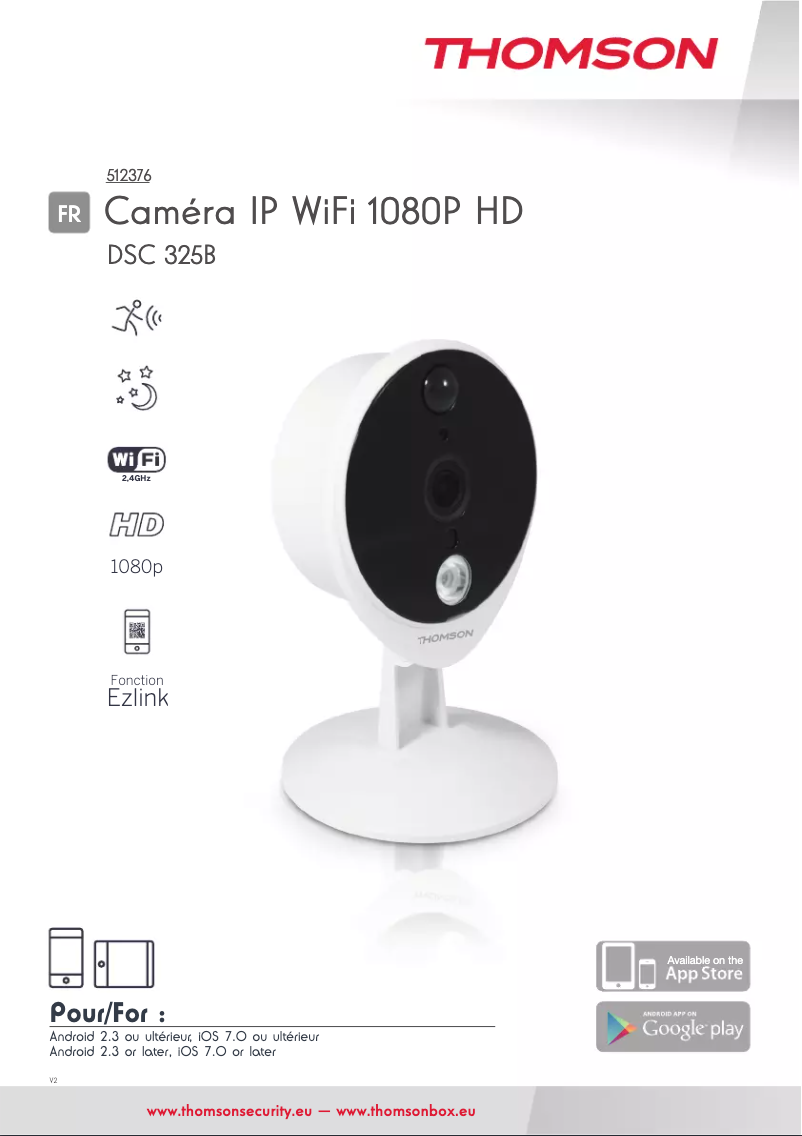 Page n°1 - Manuel utilisateur Thomson 512376