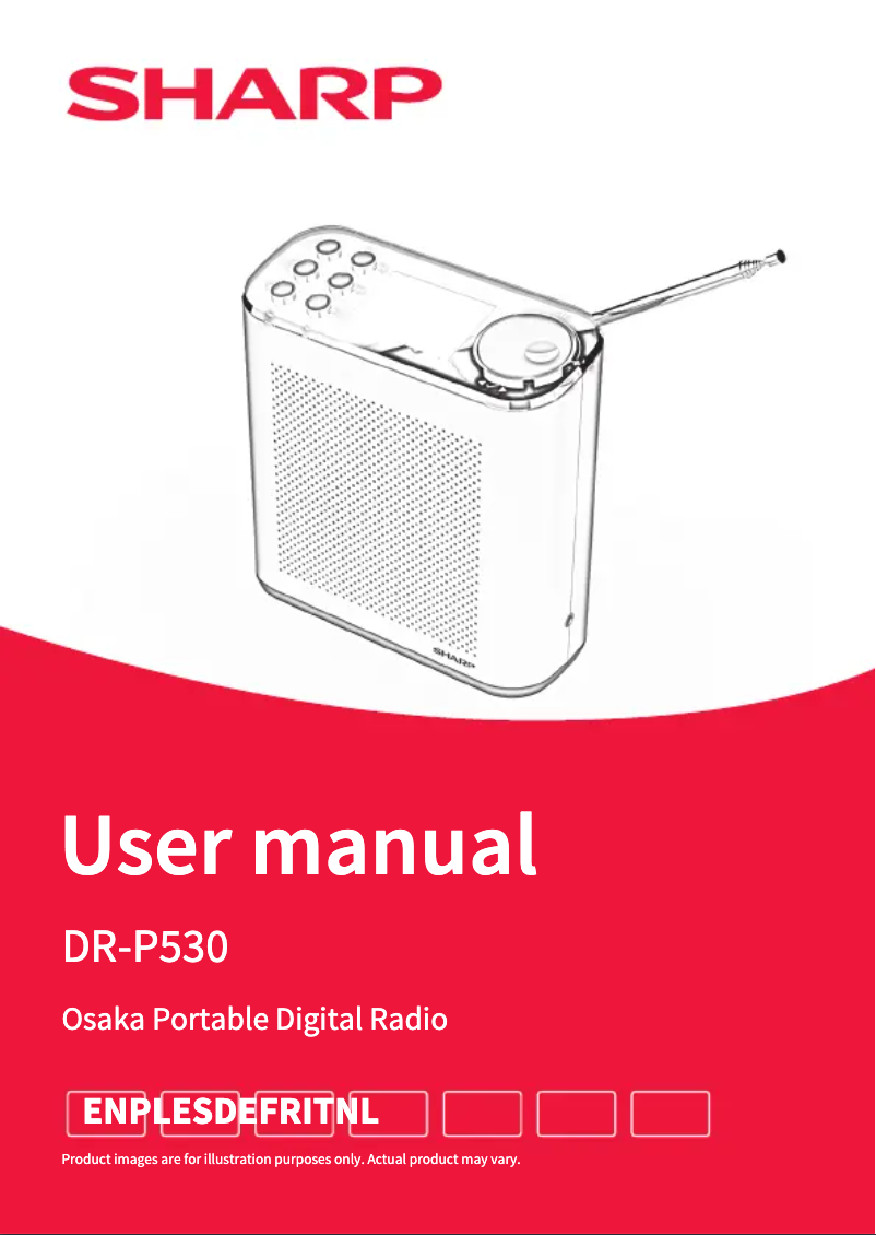 Image de la première page du manuel de l'appareil DR-P530