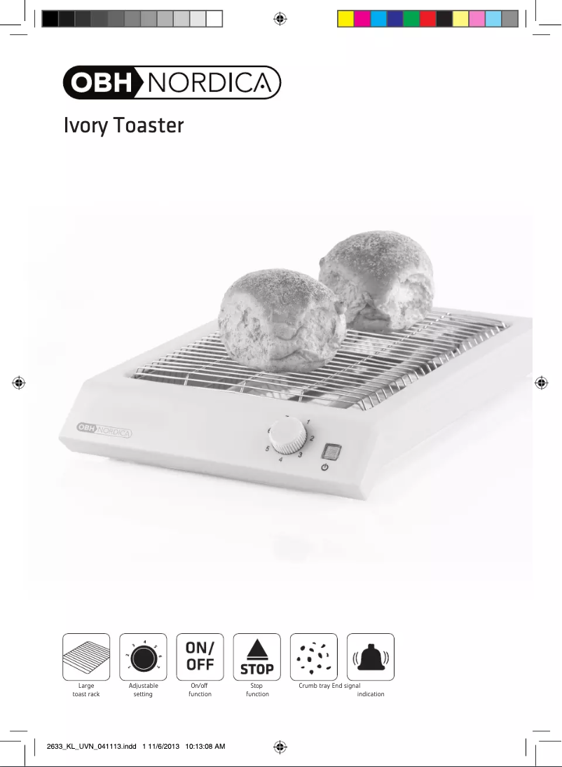 Image de la première page du manuel de l'appareil Ivory 2622