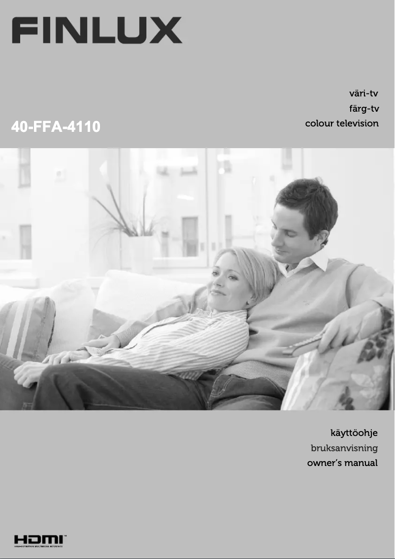 Page 1 de la notice Manuel utilisateur Finlux 40FFA4110