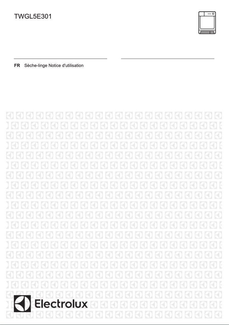 Image de la première page du manuel de l'appareil TWGL5E301