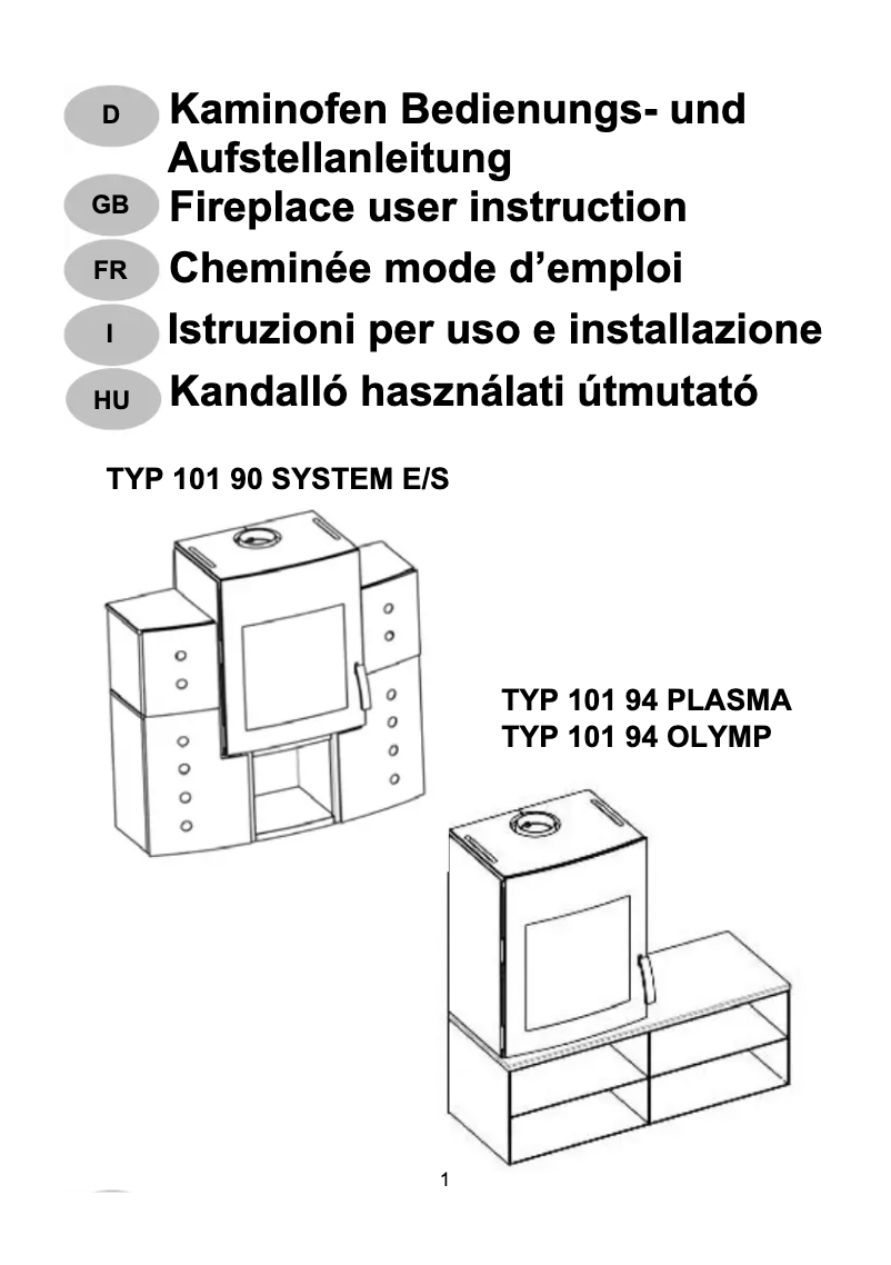 Image de la première page du manuel de l'appareil Olymp