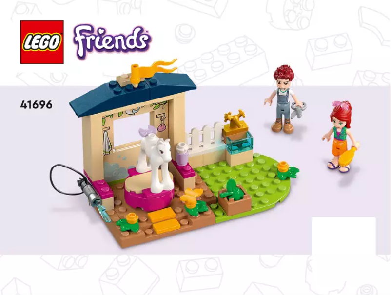 Page 1 de la notice Manuel utilisateur Lego Friends 41696