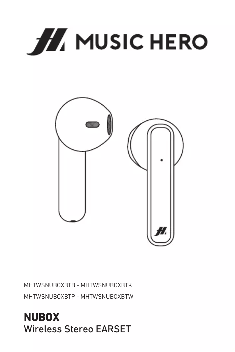 Page n°1 - Manuel utilisateur Music Hero Nubox