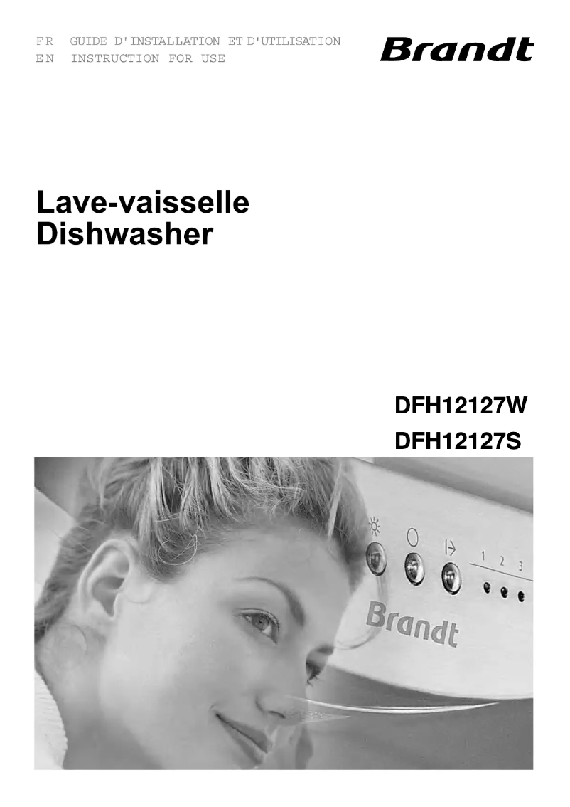 Página 1 del manual Manual de usuario Brandt DFH12127W