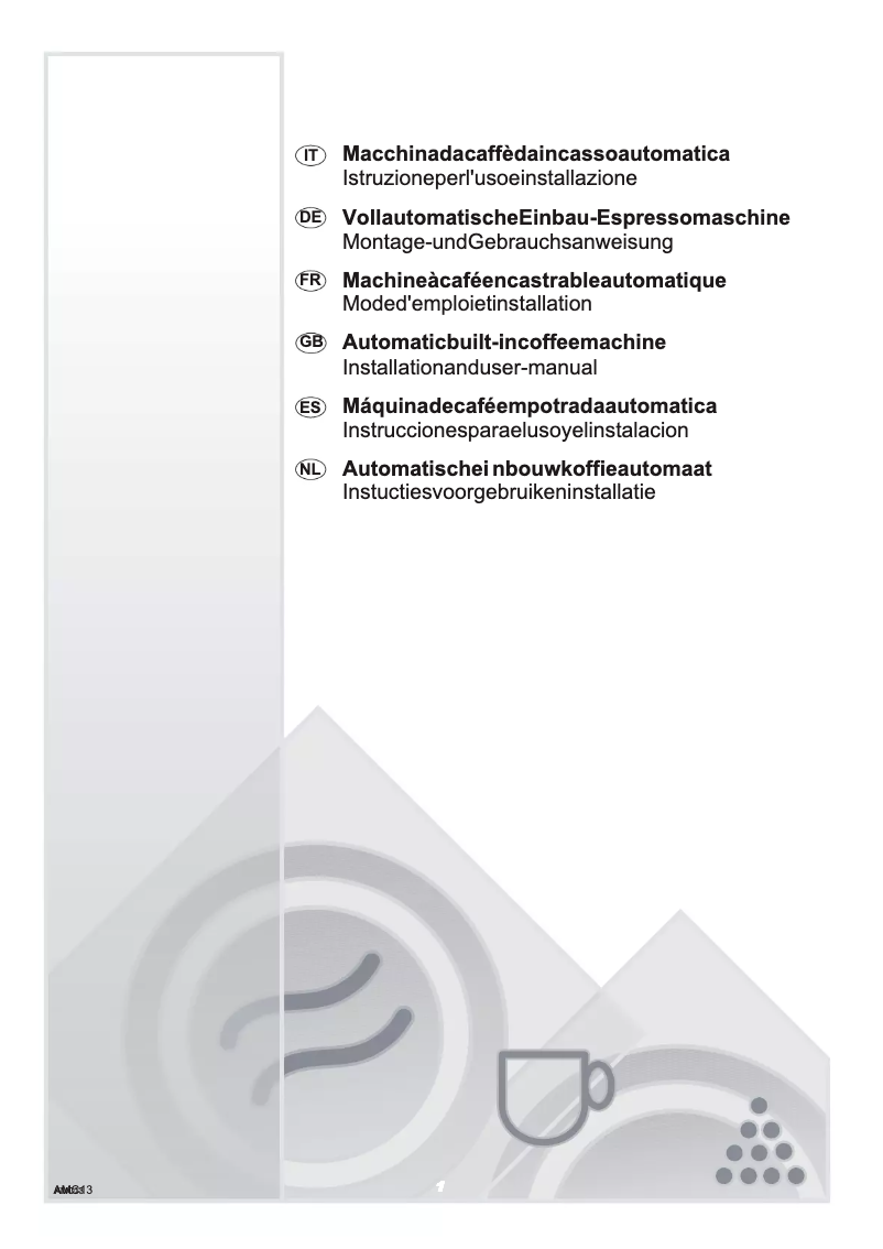 Image de la première page du manuel de l'appareil MCA 10