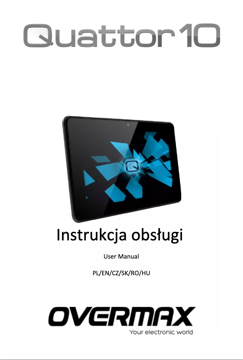 First page image of the manual for Quattor 10