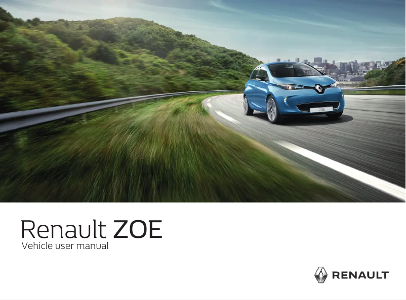 Page 1 de la notice Manuel utilisateur Renault Zoe (2012)