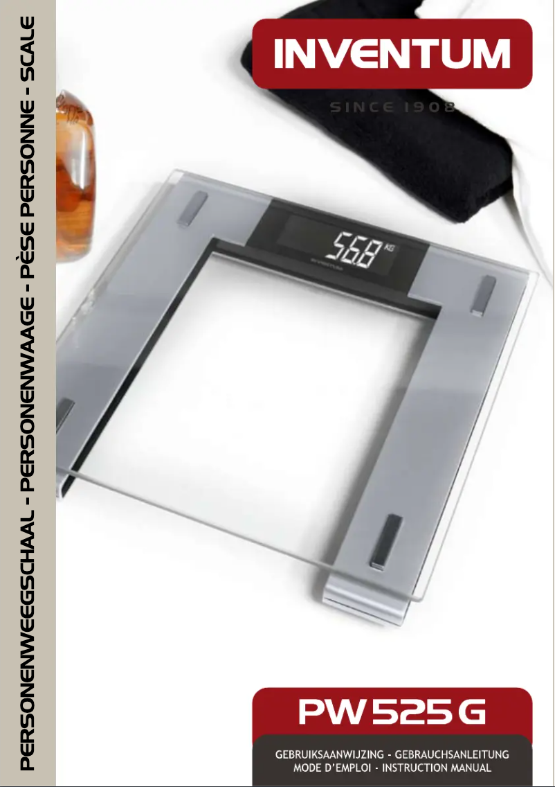 Page 1 de la notice Manuel utilisateur Inventum PW525G