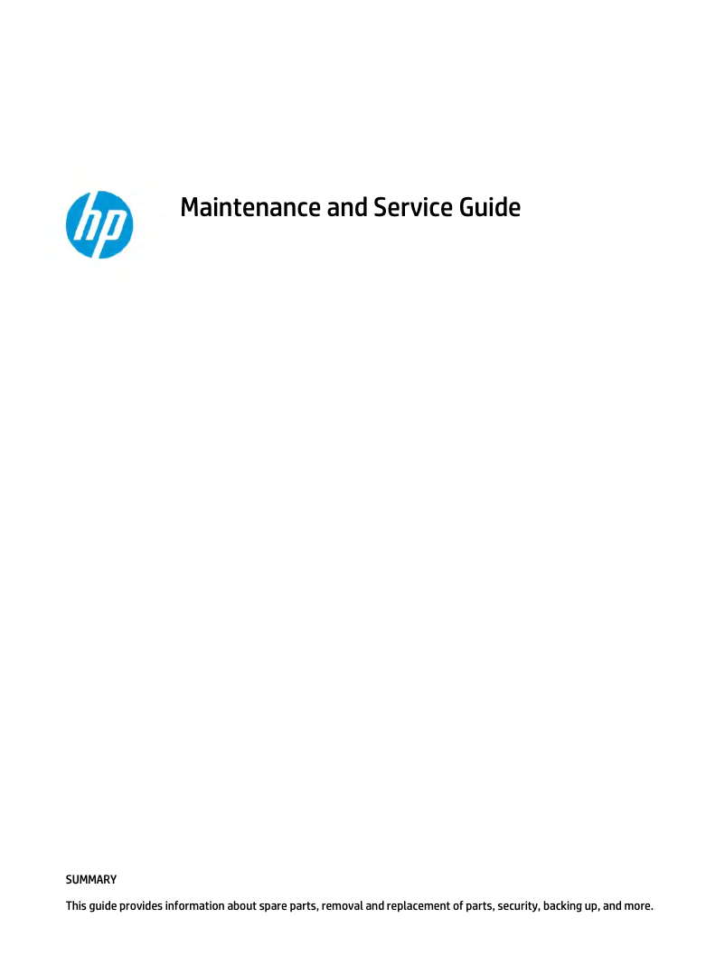 Page 1 de la notice Manuel utilisateur HP ZBook Power G9