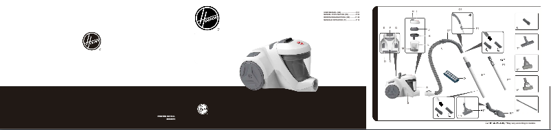 Page n°1 - Manuel utilisateur Hoover HP330ALG 021
