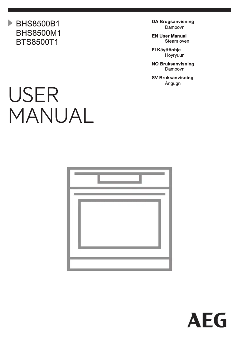 Image de la première page du manuel de l'appareil BHS8500B1