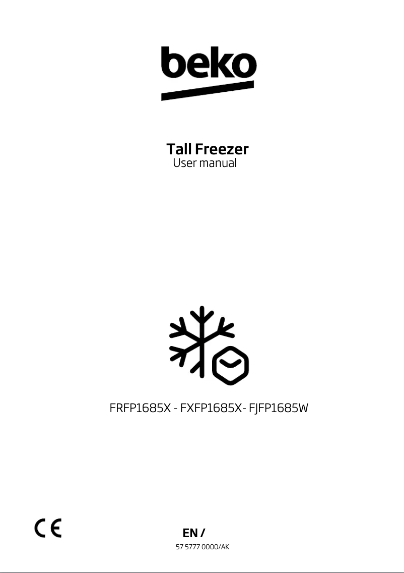 Image de la première page du manuel de l'appareil FJFP1685W