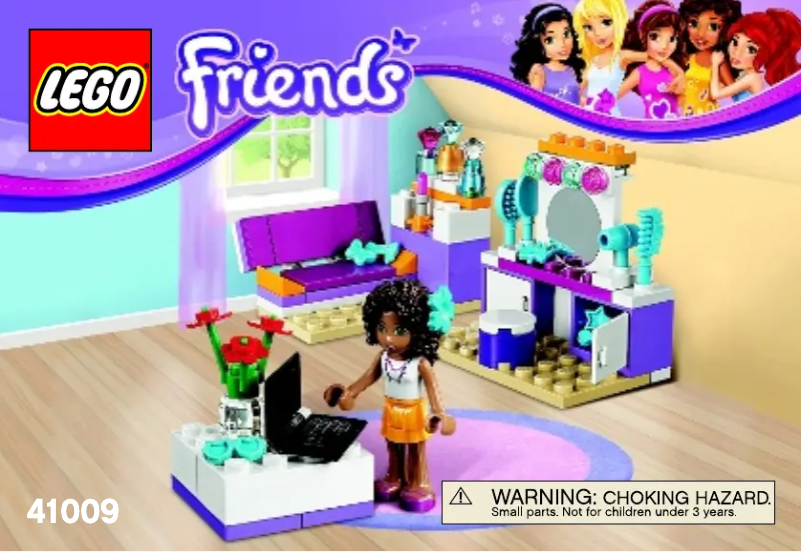 Page 1 de la notice Manuel utilisateur Lego Friends 41009