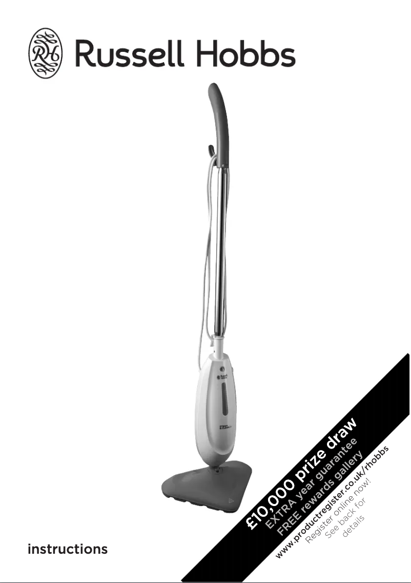 Page 1 de la notice Manuel utilisateur Russell Hobbs Steam & Clean 21180