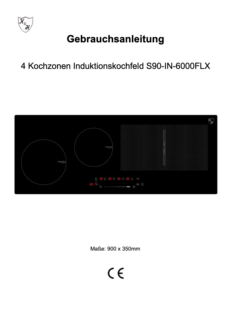 Page n°1 - Manuel utilisateur K&H S90-IN-6000FLX