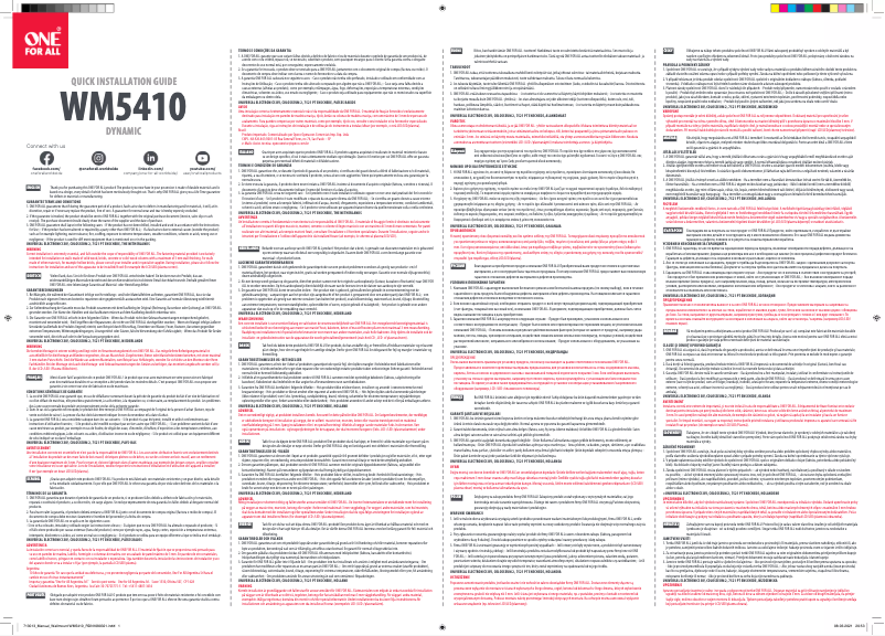 Image de la première page du manuel de l'appareil WM 5410