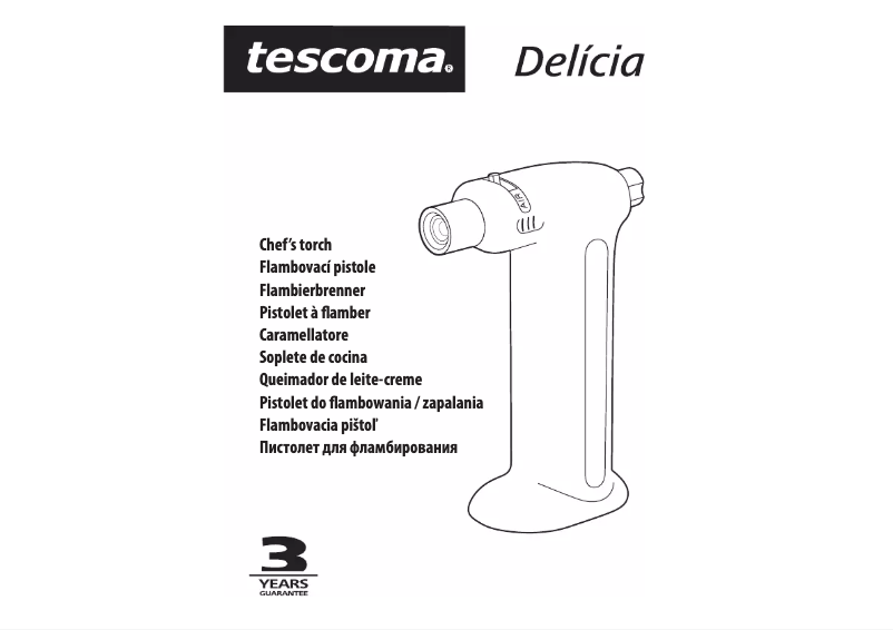 Page n°1 - Manuel utilisateur Tescoma Delicia 630560