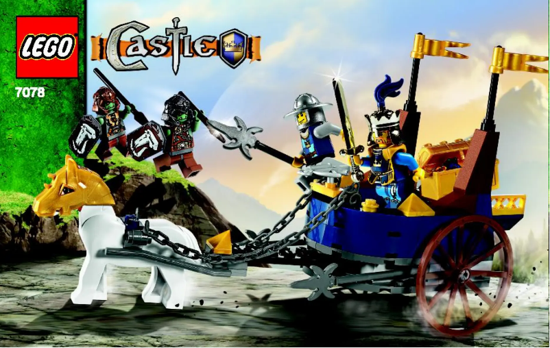 Page 1 de la notice Manuel utilisateur Lego King's Battle Chariot