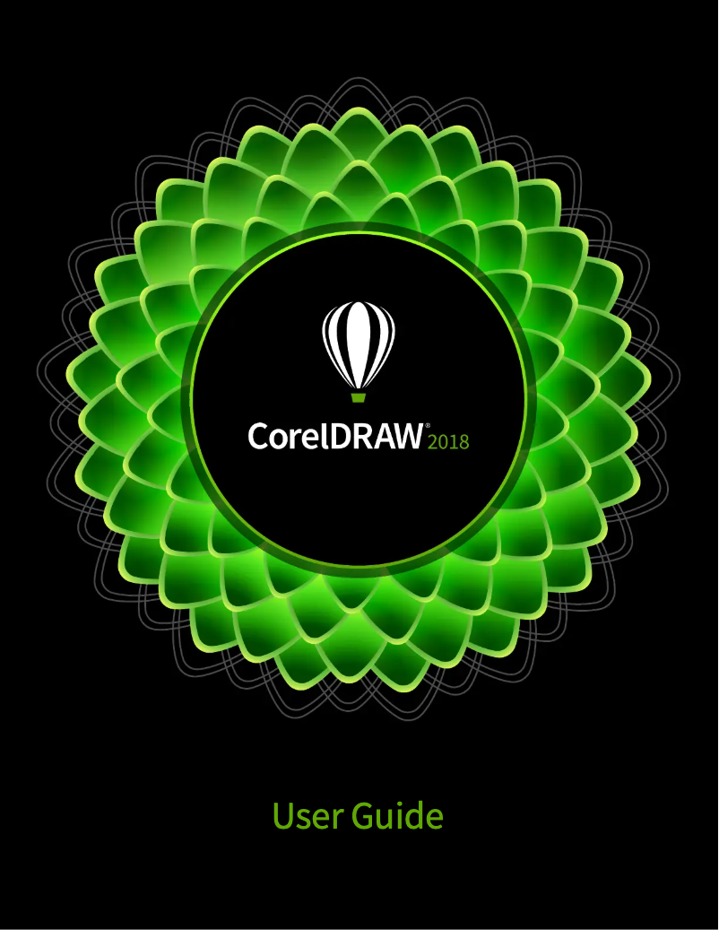 Página 1 del manual Manual de usuario Corel Draw 2018
