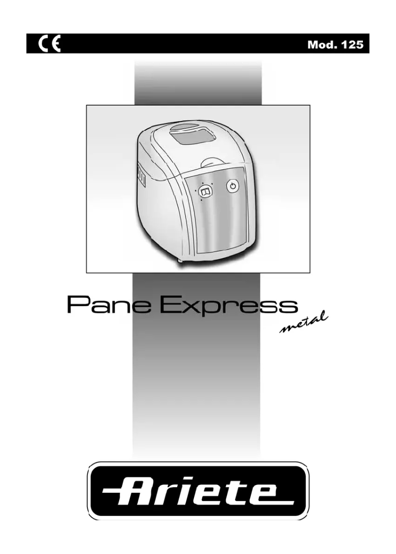 Image de la première page du manuel de l'appareil 125 Pane Express