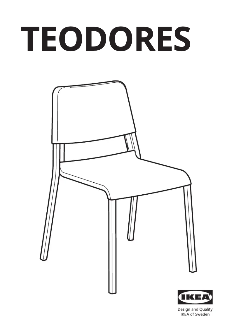 Image de la première page du manuel de l'appareil TEODORES 605.306.19