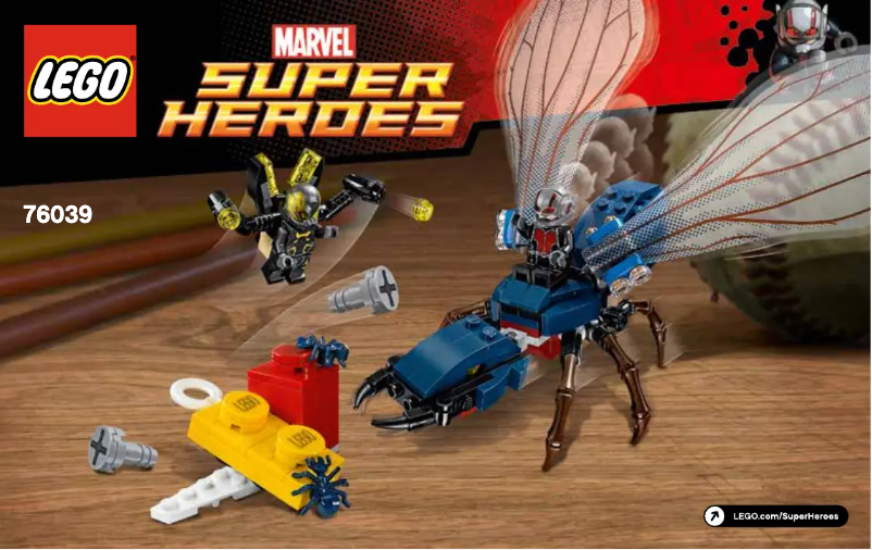 Page 1 de la notice Manuel utilisateur Lego Marvel Super Heroes 76039