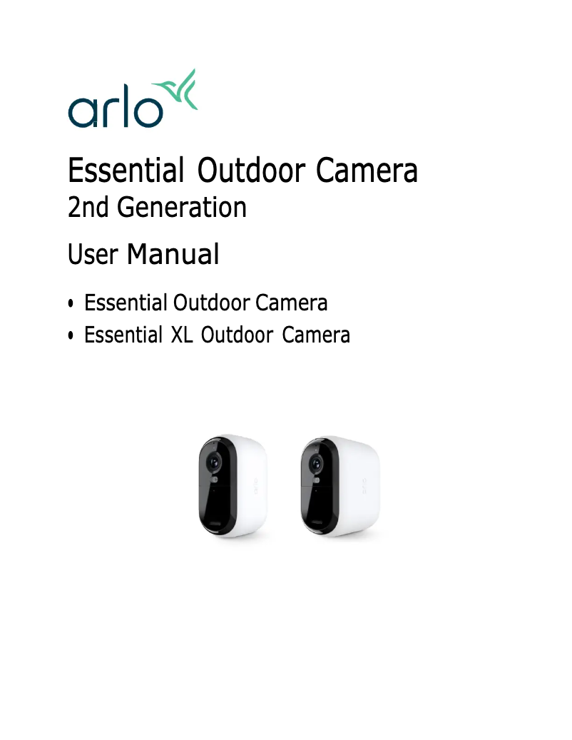 Image de la première page du manuel de l'appareil Essential 2K XL
