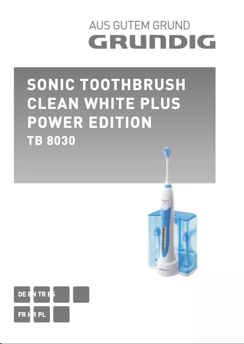 Page 1 de la notice Manuel utilisateur Grundig TBB 80