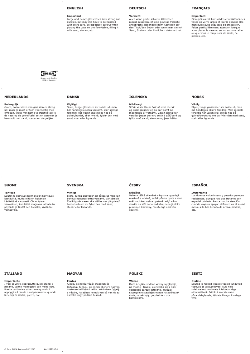 Image de la première page du manuel de l'appareil BERÄKNA