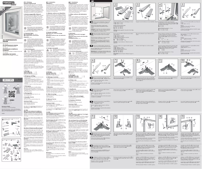 Page n°1 - Manuel utilisateur Powerfix IAN 281811