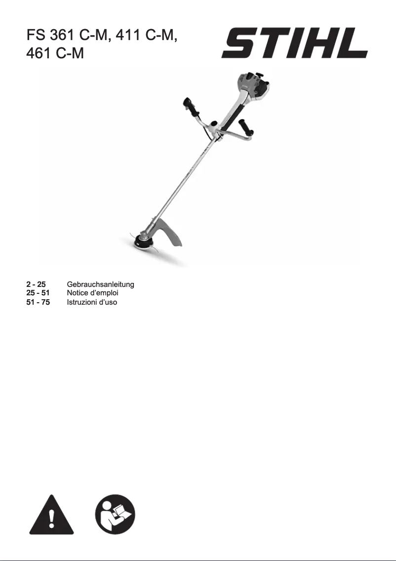 Image de la première page du manuel de l'appareil FS 411 C-EM