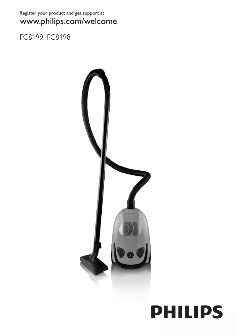 Page 1 de la notice Manuel utilisateur Philips FC8199