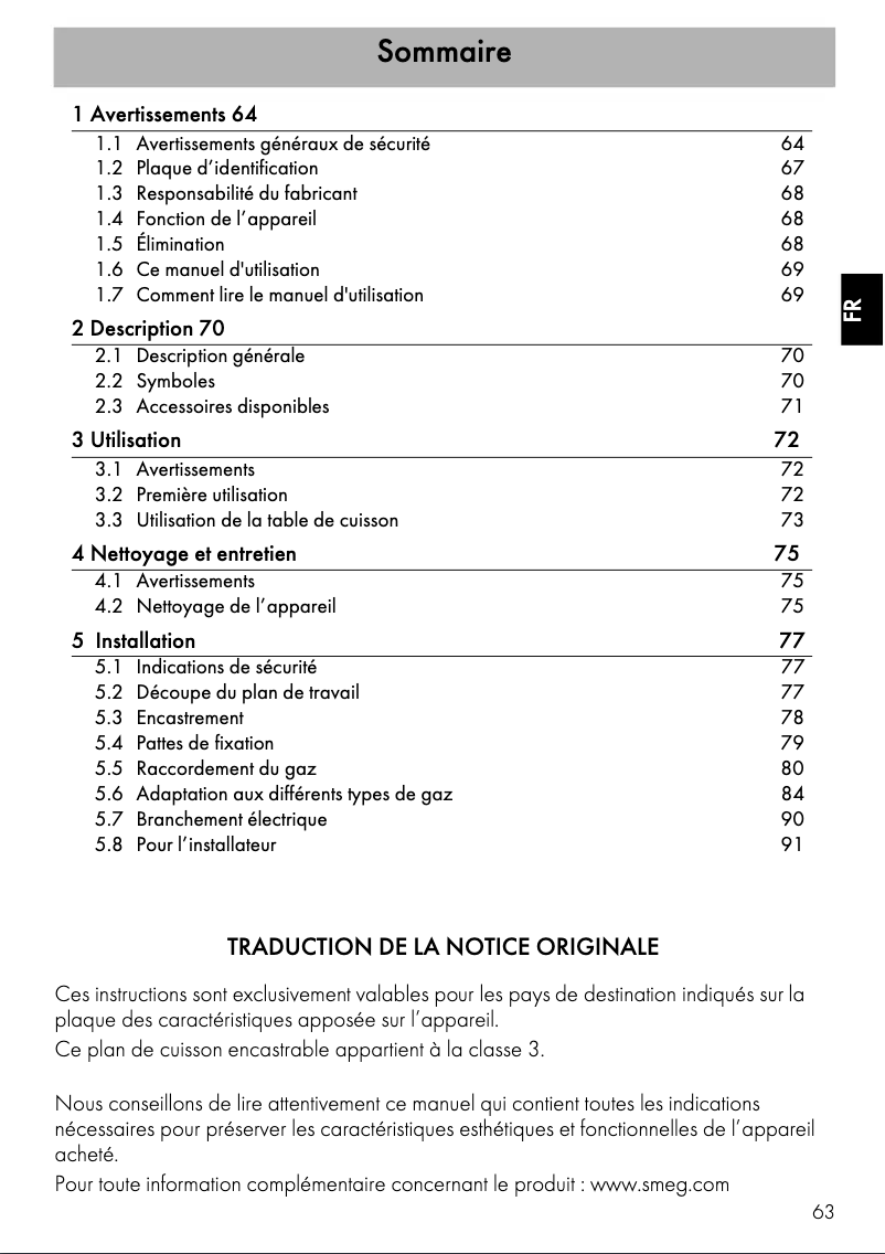 Image de la première page du manuel de l'appareil PV331CN