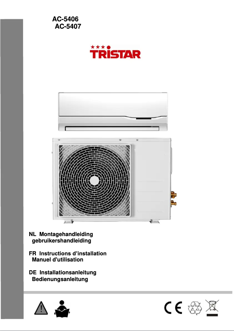 Page 1 de la notice Manuel utilisateur TriStar AC-5406