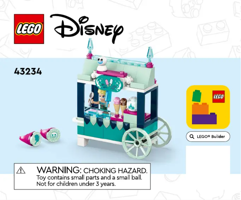 Page n°1 - Manuel utilisateur Lego Disney 43234