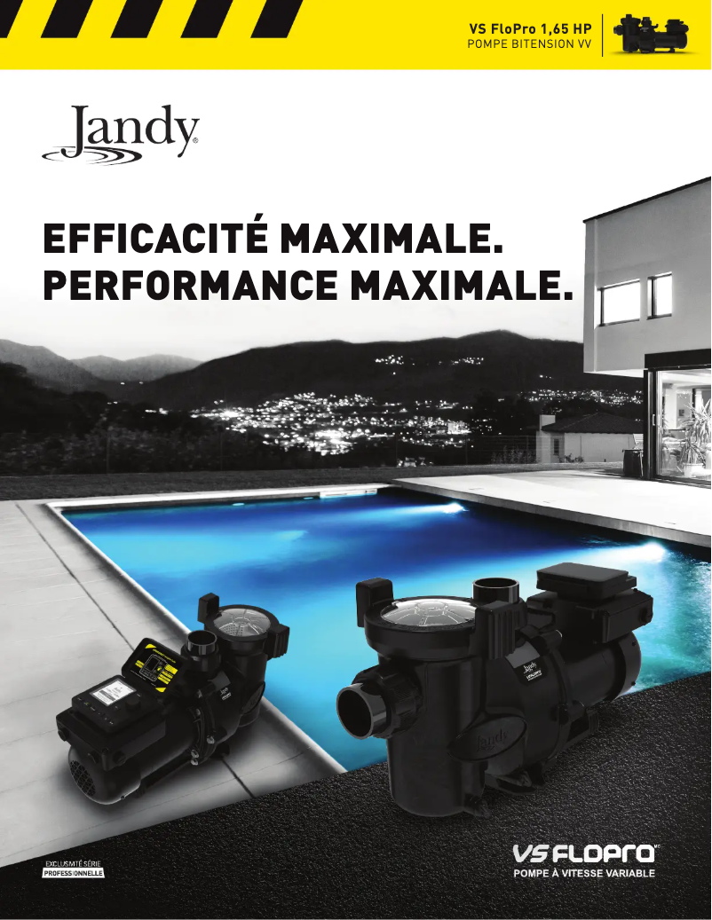 Page n°1 - Brochure JANDY VSFHP165DVS