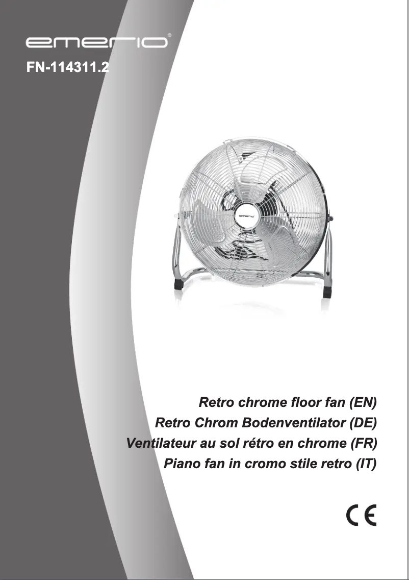 Image de la première page du manuel de l'appareil FN-114311