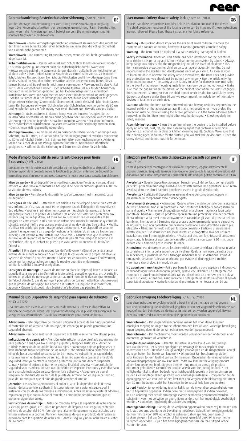 Image de la première page du manuel de l'appareil 71090