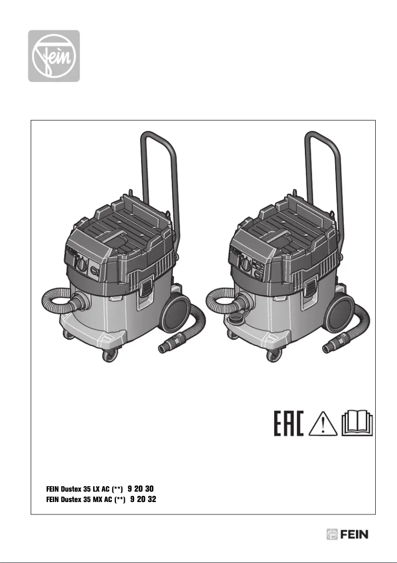 Página 1 del manual Manual de usuario Fein Dustex 35 MX AC